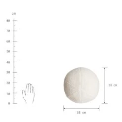 Kissen Rund Ø35cm BOB In Beige -Home Decoration&Supplies butlers kissen rund o35cm bob in beige 3