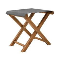 Klapphocker FISHERMAN In Natur-Grau