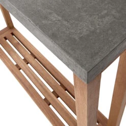 Konsole Mit Zementplatte CONCRETE In Natur-Grau -Home Decoration&Supplies butlers konsole mit zementplatte concrete in natur grau 6
