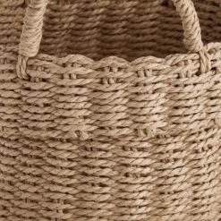 Korb Ø23cm PAPER BRAID In Natur -Home Decoration&Supplies butlers korb o23cm paper braid in natur 4