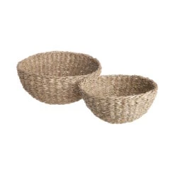 Korb Ø25cm RUSH ROPE In Natur -Home Decoration&Supplies butlers korb o25cm rush rope in natur 3