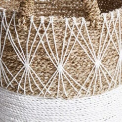 Korb Ø36cm WHITE BEACH In Natur-Weiß 10 Korb Ø36cm WHITE BEACH In Natur-Weiß -Home Decoration&Supplies butlers korb o36cm white beach in natur weiss 2