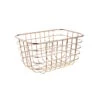Korb Rechteckig L 25 X B 17cm OSIER In Roségold