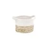 Korb Rund Ø18cm COTTON BRAID In Natur-Weiß -Home Decoration&Supplies butlers korb rund o18cm cotton braid in natur weiss
