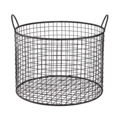 Korb Rund Ø30cm HOOP In Schwarz 7 Korb Rund Ø30cm HOOP In Schwarz -Home Decoration&Supplies butlers korb rund o30cm hoop in schwarz 1