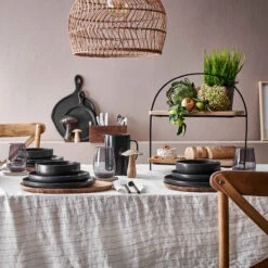 Lampenschirm Ø49cm CORBELLE In Natur -Home Decoration&Supplies butlers lampenschirm o49cm corbelle in natur 9