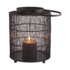 Laterne Höhe 33cm JAPANDI In Schwarz 9 Laterne Höhe 33cm JAPANDI In Schwarz -Home Decoration&Supplies butlers laterne hohe 33cm japandi in schwarz 2