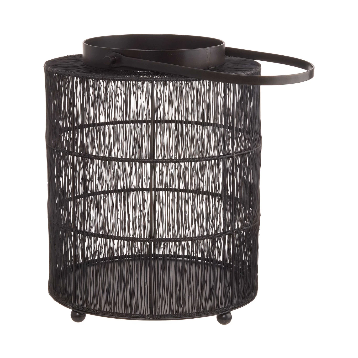 Laterne Höhe 33cm JAPANDI In Schwarz 3 Laterne Höhe 33cm JAPANDI In Schwarz