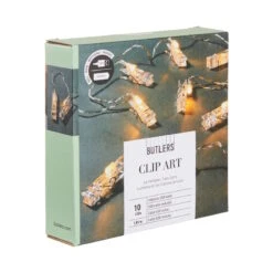 LED-Klammern 10 Lichter Mit USB-Batteriefach CLIP ART In Transparent 13 LED-Klammern 10 Lichter Mit USB-Batteriefach CLIP ART In Transparent -Home Decoration&Supplies butlers led klammern 10 lichter mit usb batteriefach clip art in transparent 2