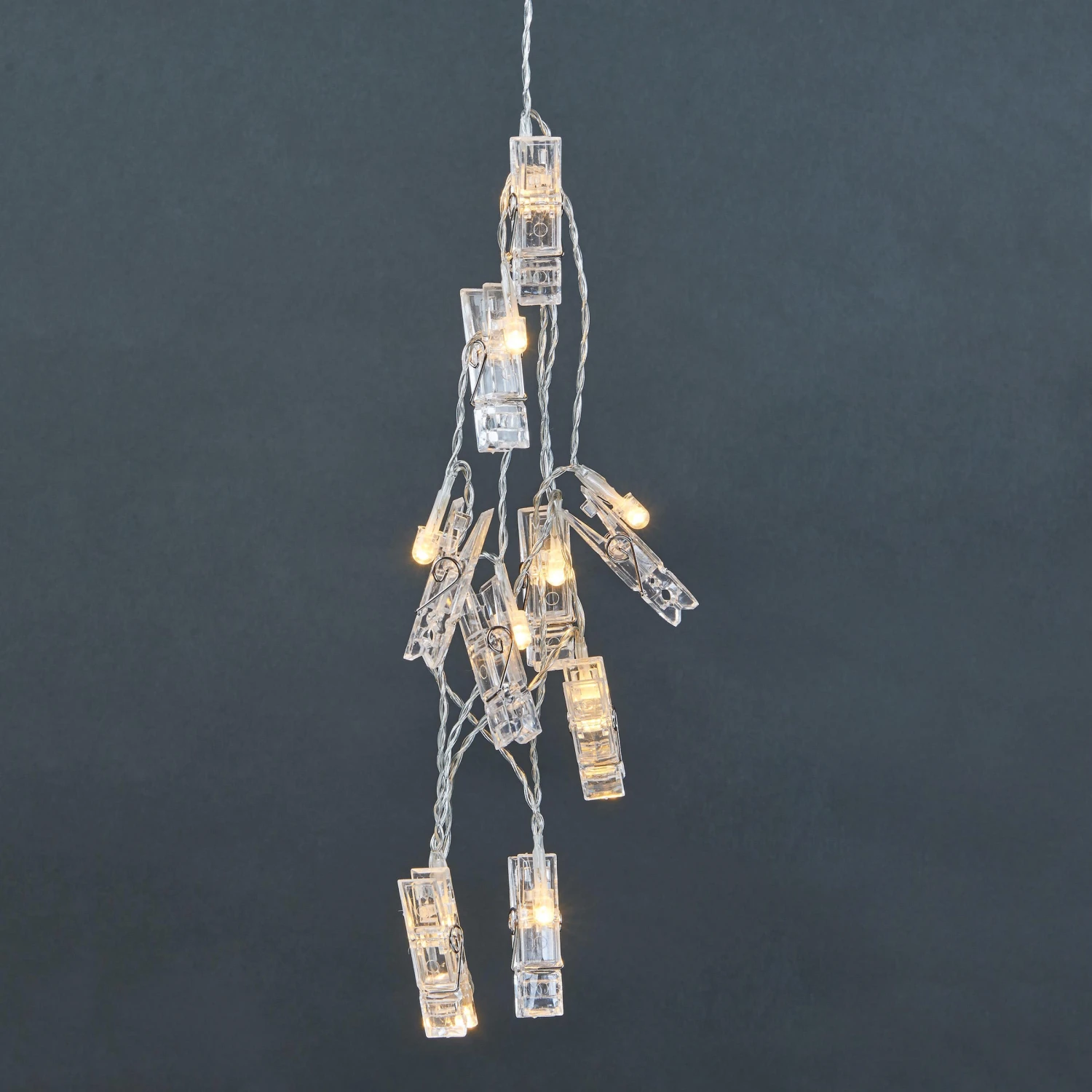 LED-Klammern 10 Lichter Mit USB-Batteriefach CLIP ART In Transparent 8 LED-Klammern 10 Lichter Mit USB-Batteriefach CLIP ART In Transparent – Bild 6