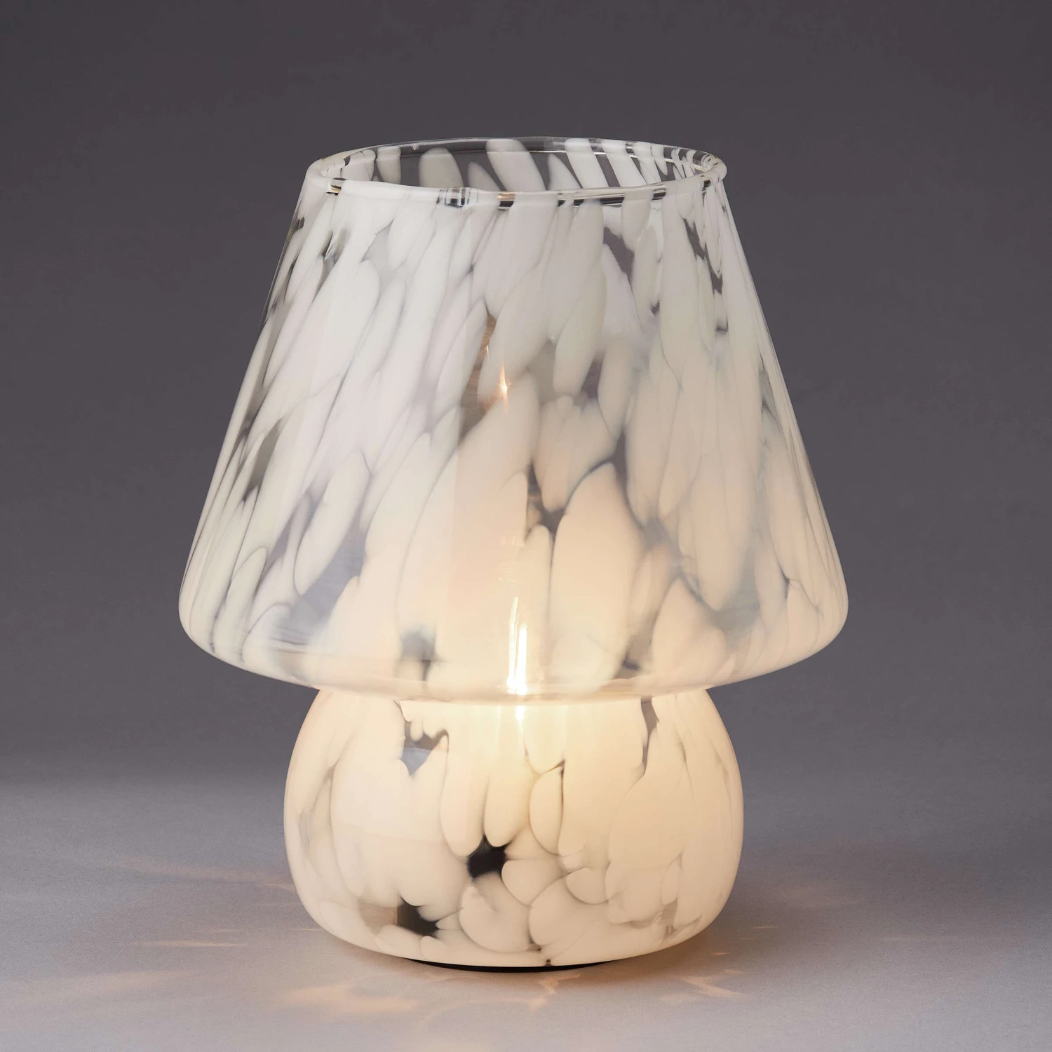 LED Leuchte Höhe 21cm MISS MARBLE In Hellblau 4 LED Leuchte Höhe 21cm MISS MARBLE In Hellblau – Bild 2