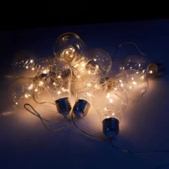 LED-Lichterkette 10 Lichter Mit USB-Batteriefach BULB LIGHTS In Transparent 19 LED-Lichterkette 10 Lichter Mit USB-Batteriefach BULB LIGHTS In Transparent -Home Decoration&Supplies butlers led lichterkette 10 lichter mit usb batteriefach bulb lights in transparent 5