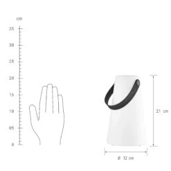 LED-Outdoor Lampe Mit 8-fachem Farbwechsel LIGHT UP In Weiß -Home Decoration&Supplies butlers led outdoor lampe mit 8 fachem farbwechsel light up in weiss 2