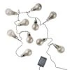 Lichterkette Solar Mit 10 Glühbirnen SUNLIGHT In Grau -Home Decoration&Supplies butlers lichterkette solar mit 10 gluhbirnen sunlight in grau