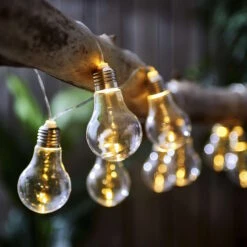 Lichterkette Solar Mit 10 Glühbirnen SUNLIGHT In Grau -Home Decoration&Supplies butlers lichterkette solar mit 10 gluhbirnen sunlight in grau 3