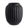 LIV VASE HÖHE 20CM In Schwarz -Home Decoration&Supplies butlers liv vase hohe 20cm in schwarz