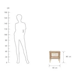 Malawi Hocker Handgeflochten BOHO LOUNGE In Natur -Home Decoration&Supplies butlers malawi hocker handgeflochten boho lounge in natur 3