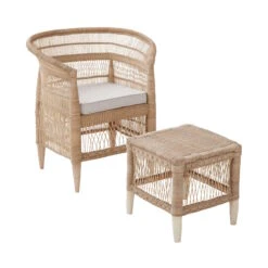 Malawi Hocker Handgeflochten BOHO LOUNGE In Natur -Home Decoration&Supplies butlers malawi hocker handgeflochten boho lounge in natur 7