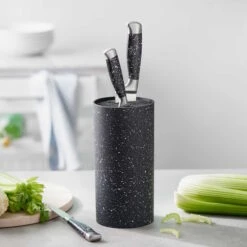 Messer-Set 4-tlg. BOLERO In Silber-Schwarz -Home Decoration&Supplies butlers messer set 4 tlg bolero in silber schwarz 6