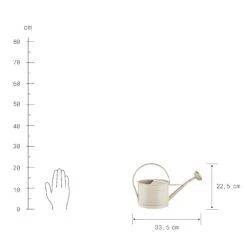 Mini-Gießkanne 1,5l ZINC In Beige -Home Decoration&Supplies butlers mini giesskanne 1 5l zinc in beige 3