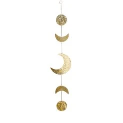 Mondphasen Girlande Länge 40cm MOONY In Gold