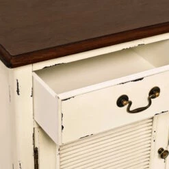 Nachttisch CABOTT COVE In Creme-Braun -Home Decoration&Supplies butlers nachttisch cabott cove in creme braun 9