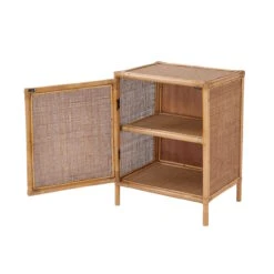 Nachttisch-Schränkchen Handgefertigt Aus Rattan BOHO LOUNGE In Natur -Home Decoration&Supplies butlers nachttisch schrankchen handgefertigt aus rattan boho lounge in natur 6