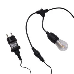 Outdoor-Lichterkette Mit 10 Glühbirnen Und Stecker BULB LIGHTS In Schwarz -Home Decoration&Supplies butlers outdoor lichterkette mit 10 gluhbirnen und stecker bulb lights in schwarz 2