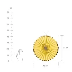 Papierfächer 4er-Set CELEBRATION In Bunt-Gold -Home Decoration&Supplies butlers papierfacher 4er set celebration in bunt gold 2