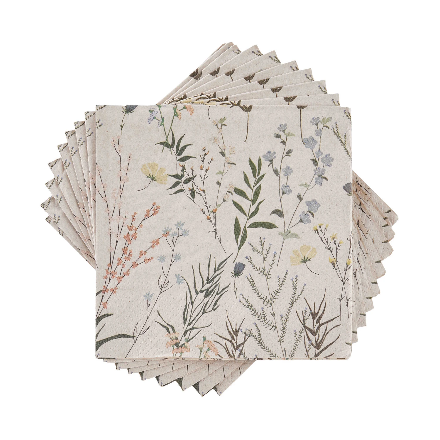 Papierserviette Recycelt Wildblumen 20 Stück APRÈS In Bunt 3 Papierserviette Recycelt Wildblumen 20 Stück APRÈS In Bunt