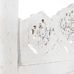 Paravent, Geschnitzt B 180 X H 176cm ESTELLA In Weiß -Home Decoration&Supplies butlers paravent geschnitzt b 180 x h 176cm estella in weiss 3