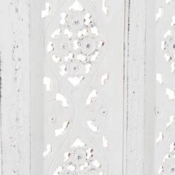 Paravent, Geschnitzt B 180 X H 176cm ESTELLA In Weiß -Home Decoration&Supplies butlers paravent geschnitzt b 180 x h 176cm estella in weiss 4