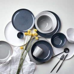 Pastateller Ø21,5cm NATIVE In Grau -Home Decoration&Supplies butlers pastateller o21 5cm native in grau 7