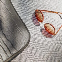 Picknickdecke L 150 X B 200cm WANDERLUST In Schwarz-Weiß -Home Decoration&Supplies butlers picknickdecke l 150 x b 200cm wanderlust in schwarz weiss 4