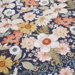 Picknickdecke L 175 X B 154cm BETWEEN FLOWERS In Dunkelblau -Home Decoration&Supplies butlers picknickdecke l 175 x b 154cm between flowers in dunkelblau 6