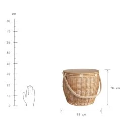 Picknickkorb Inkl. Isolierter Kühltasche THE GREAT OUTDOORS In Natur -Home Decoration&Supplies butlers picknickkorb inkl isolierter kuhltasche the great outdoors in natur 2