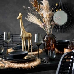 Platzset Mit Fransen Ø41cm RAFFIA In Natur -Home Decoration&Supplies butlers platzset mit fransen o41cm raffia in natur 1