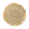 Platzset Mit Fransen Ø41cm RAFFIA In Natur -Home Decoration&Supplies butlers platzset mit fransen o41cm raffia in natur