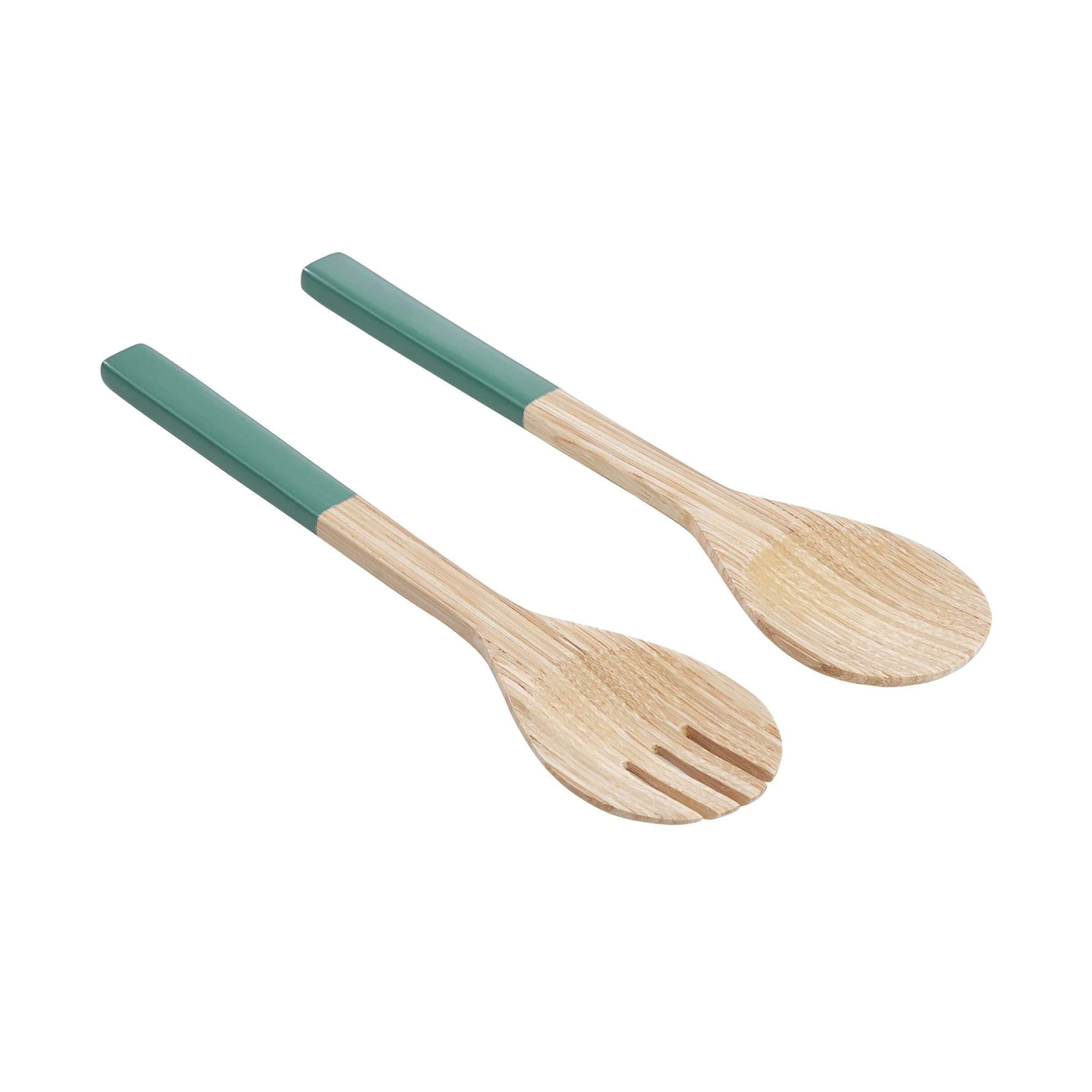 Salatbesteck 2-tlg. BAMBOO In Salbei 3 Salatbesteck 2-tlg. BAMBOO In Salbei