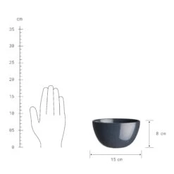 Schale 600ml NATIVE In Dunkelblau 12 Schale 600ml NATIVE In Dunkelblau -Home Decoration&Supplies butlers schale 600ml native in dunkelblau 3