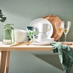 Schale 600ml NATIVE In Weiß -Home Decoration&Supplies butlers schale 600ml native in weiss 8