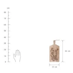 Schneidebrett Blumen L 35 X B 22cm FINE CUT In Braun -Home Decoration&Supplies butlers schneidebrett blumen l 35 x b 22cm fine cut in braun 3