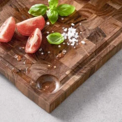 Schneidebrett Mit Saftrille Und Intarsien L 50 X B 27cm ACACIA In Braun -Home Decoration&Supplies butlers schneidebrett mit saftrille und intarsien l 50 x b 27cm acacia in braun 9