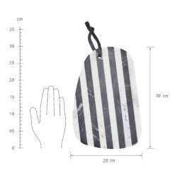 Schneidebrett Organisch Marmor L 30 X B 20cm MARBLE In Schwarz-Weiß -Home Decoration&Supplies butlers schneidebrett organisch marmor l 30 x b 20cm marble in schwarz weiss 2