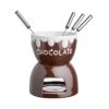 Schokoladenfondue 6-tlg. CHOCOLATE LOVE In Dunkelbraun -Home Decoration&Supplies butlers schokoladenfondue 6 tlg chocolate love in dunkelbraun
