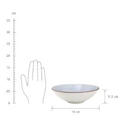 Servierschale 420ml DIM SUM In Blau-Weiß -Home Decoration&Supplies butlers servierschale 420ml dim sum in blau weiss 3