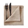 Serviette L 42 X B 42cm LOOM In Beige -Home Decoration&Supplies butlers serviette l 42 x b 42cm loom in beige