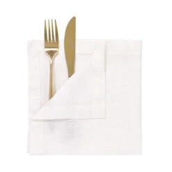 Serviette L 42 X B 42cm RIGA In Weiß