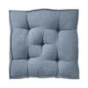 Sitzkissen L 40 X B 40cm SOLID In Blau -Home Decoration&Supplies butlers sitzkissen l 40 x b 40cm solid in blau
