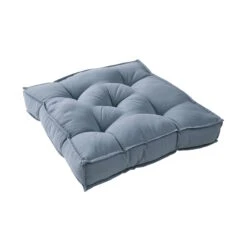 Sitzkissen L 40 X B 40cm SOLID In Blau -Home Decoration&Supplies butlers sitzkissen l 40 x b 40cm solid in blau 2